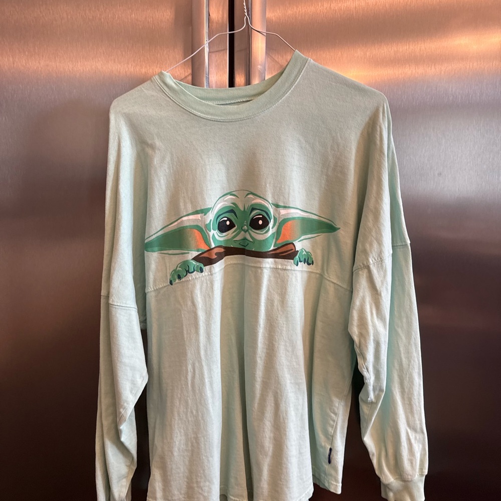 Star Wars Yoda shirt top women’s large Disney